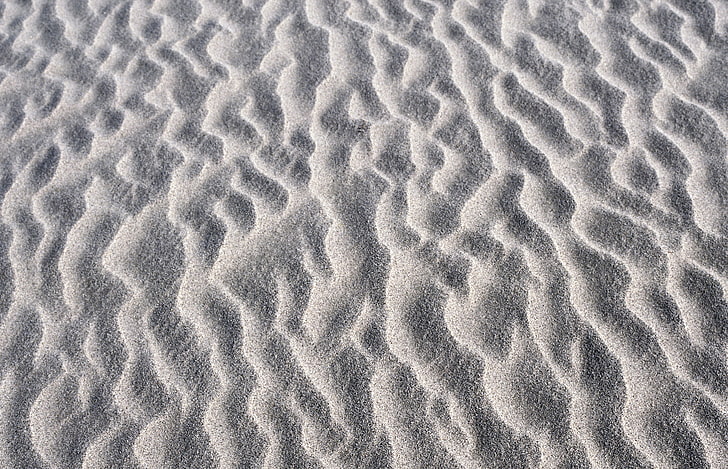 하얀 모래, 모래, 사막, 모래 언덕, HD 배경 화면