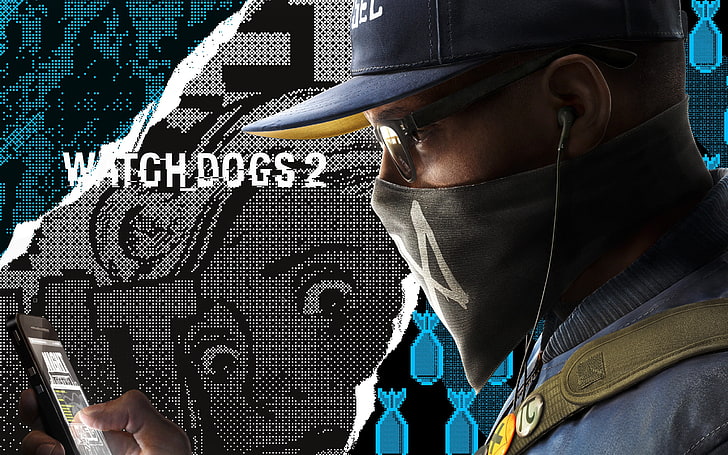 Watch_Dogs 2, Marcus Holloway, Ubisoft, video games, HD wallpaper