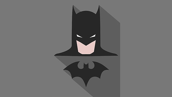Grafika wektorowa Batmana, Batman, człowiek, nietoperz, bohater, maska, DC Comics, Bruce Wayne, mundur, yuusha, seifuku, Gotham, Gotham City, Tapety HD HD wallpaper