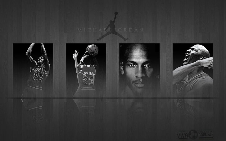 Baloncesto, Michael Jordan, Jordan Logo, Fondo de pantalla HD