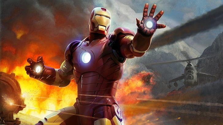 Marvel Iron Man Mark 3 คนเหล็ก, วอลล์เปเปอร์ HD