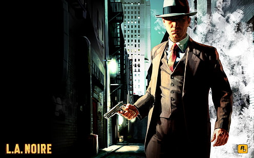 Videospel, L.A. Noire, HD tapet HD wallpaper