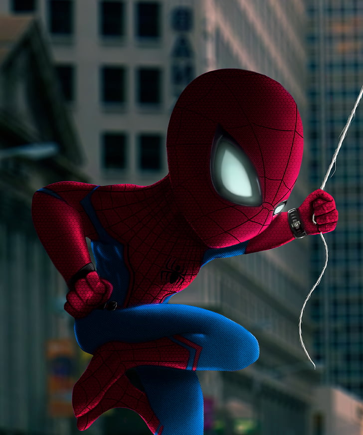 Spider-Man, Marvel Comics, 4K, Fondo de pantalla HD, fondo de pantalla de teléfono