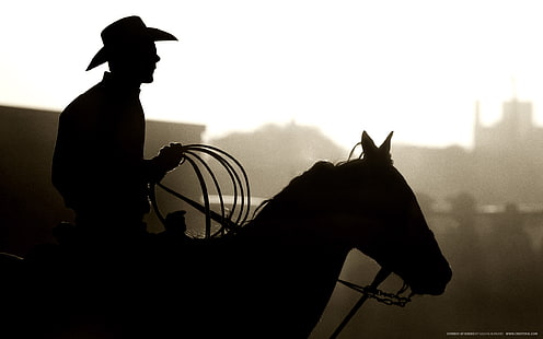 Country Cowboy Cowboy beim Rodeo.jpg Menschen Andere HD Art, Pferd, Land, Cowboy, Rodeo, HD-Hintergrundbild HD wallpaper