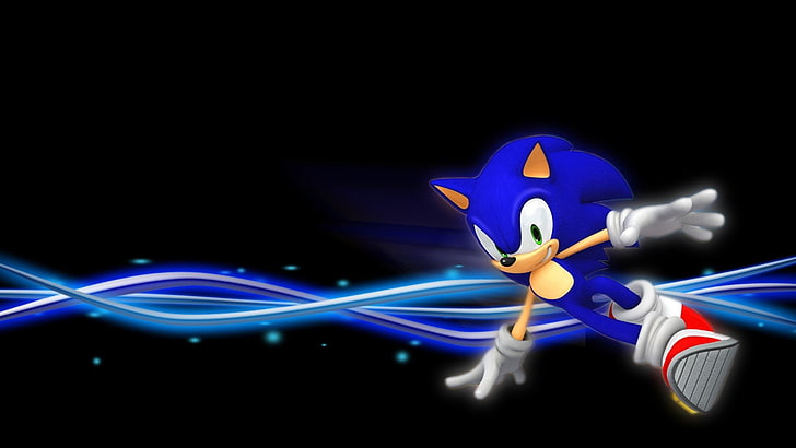 Sonic the Hedgehog digital wallpaper, Sonic, Sonic the Hedgehog, HD wallpaper