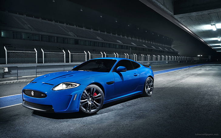 2011 Jaguar XKR S, blue lamorgini, 2011, jaguar, cars, HD wallpaper