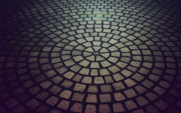 chão, pedra de pavimentação, HD papel de parede