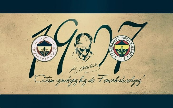 Fenerbahçe, Mustafa Kemal Atatürk, Fond d'écran HD