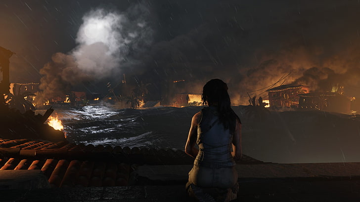 Shadow of the Tomb Raider, Tomb Raider, Lara Croft, juegos de PC, videojuegos, captura de pantalla, Fondo de pantalla HD