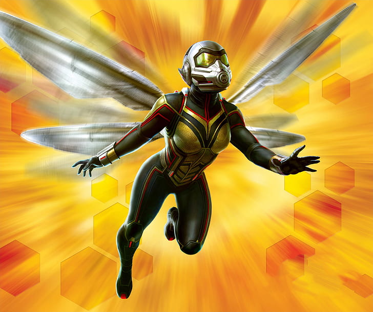 Film, Ant-Man and the Wasp, Wasp (Marvel Comics), HD tapet