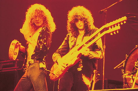 ผู้ชายกำลังเล่นกีตาร์ไฟฟ้า Led Zeppelin ดนตรี, วอลล์เปเปอร์ HD HD wallpaper