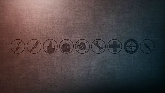 Team Fortress 2, minimalism, video games, HD wallpaper HD wallpaper