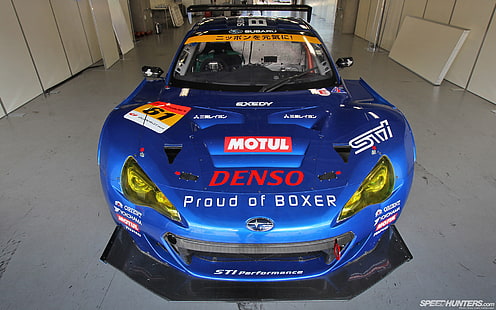 Subaru BRZ Race Car HD, blue subaru brz, รถยนต์, รถ, การแข่งขัน, subaru, brz, วอลล์เปเปอร์ HD HD wallpaper