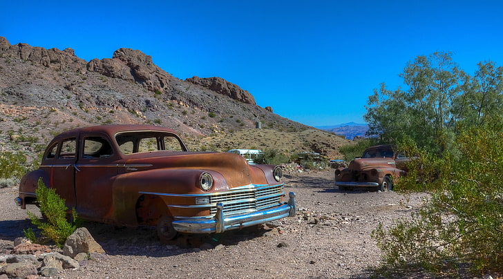 Rust in Style, vintage brown car, Motors, Classic Cars, HD wallpaper