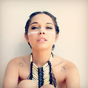 아메리카 원주민 의류, 여성, 문신, HD 배경 화면 HD wallpaper