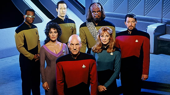 Star Trek, Star Trek: Die nächste Generation - die Vergangenheit der Zukunft, HD-Hintergrundbild HD wallpaper