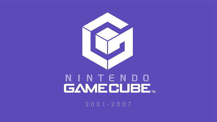 GameCube, logo, Nintendo, video games, HD wallpaper