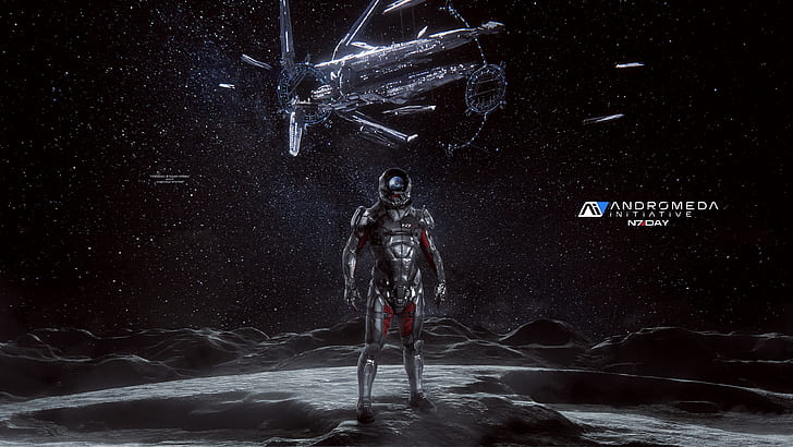 Mass Effect: Андромеда, N7 Day, 4K, HD обои