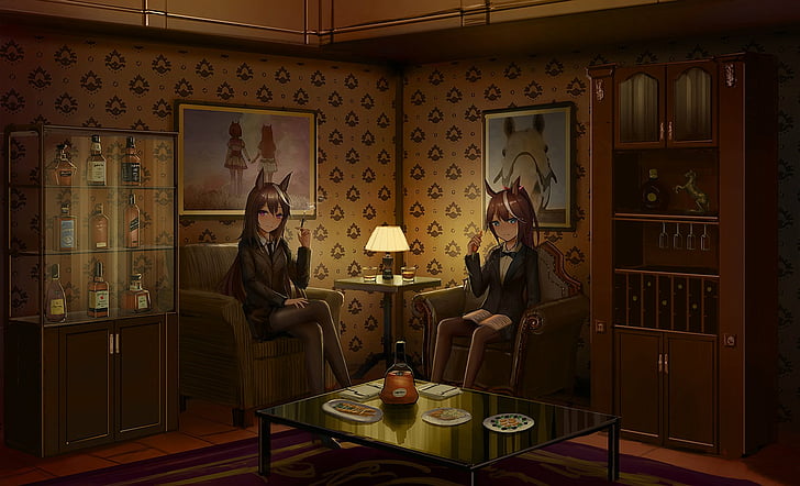 Anime, Uma Musume: Pretty Derby, Silence Suzuka, Tokai Teio, Wallpaper HD