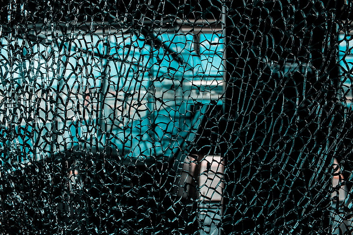 black net, surface, mesh, cracks, HD wallpaper