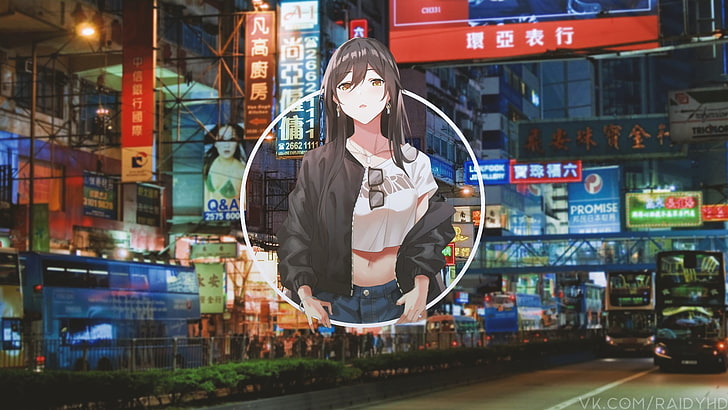 Anime, Anime Girls, Bild-in-Bild, HD-Hintergrundbild