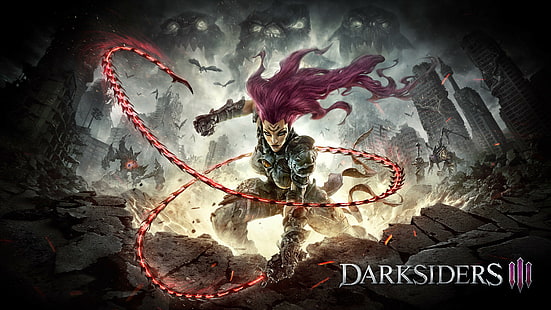 Darksiders 3, videogame, Fúria, Darksiders, HD papel de parede HD wallpaper