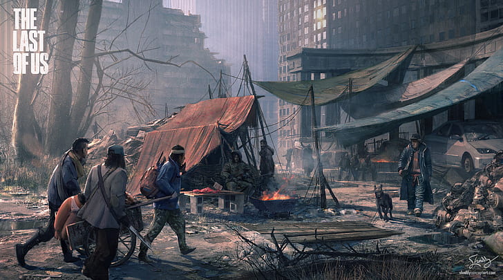 The Last Of Us, City, Doomsday, HD тапет