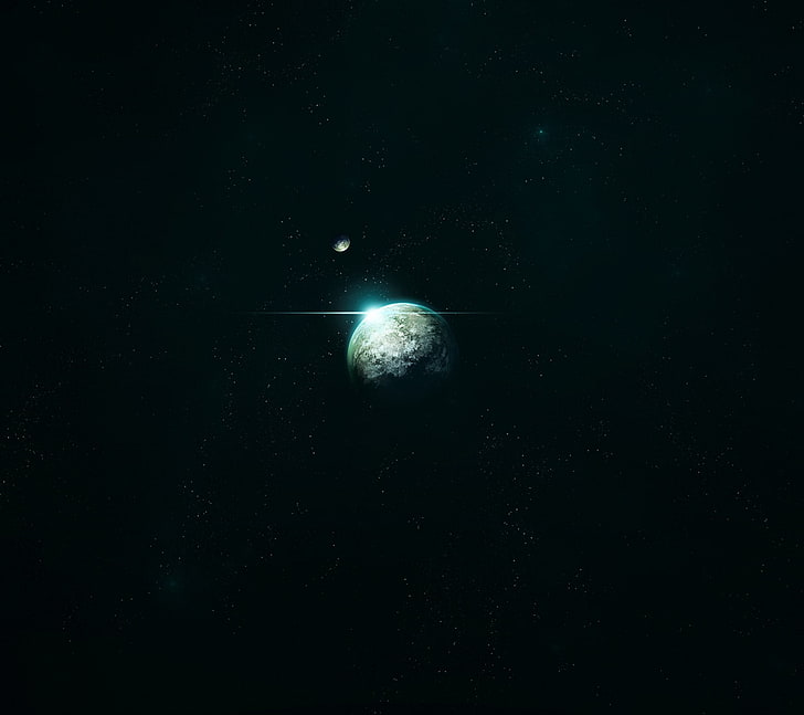 Bumi, alam semesta, ruang, Wallpaper HD
