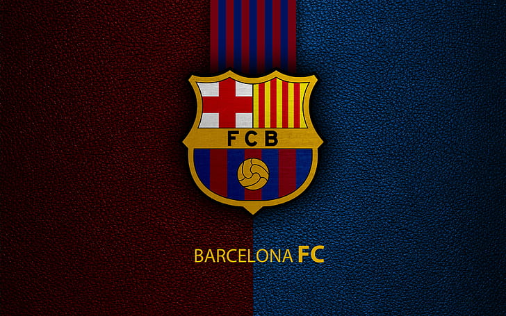 Logo, Sepak Bola, Sepak Bola, FC Barcelona, ​​Barca, Emblem, Wallpaper HD