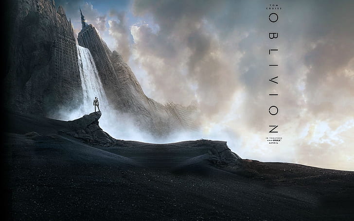 2013 Oblivion Film, film terlupakan, 2013 poster terlupakan, tom cruise film, Wallpaper HD