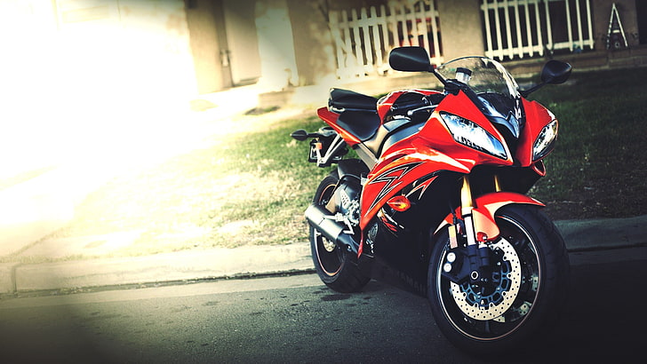 sepeda motor, Yamaha, Yamaha R6, saya Cinta moto, Wallpaper HD