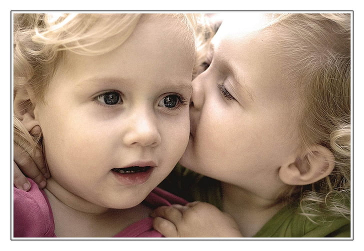 เด็กเด็กน่ารักเด็กจูบความรักอารมณ์, วอลล์เปเปอร์ HD