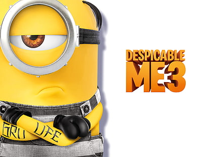 despicable me 3, minions, 2017 movies, animated movies, hd, HD wallpaper HD wallpaper