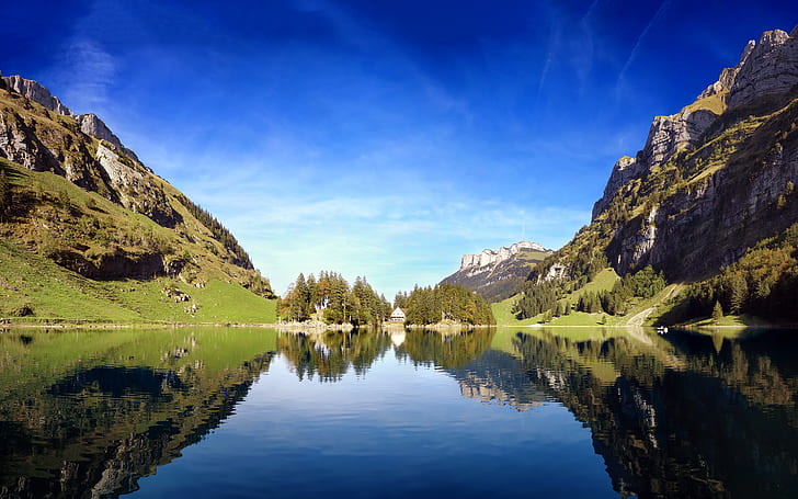 الصيف في سويسرا ، الصيف ، سويسرا، خلفية HD