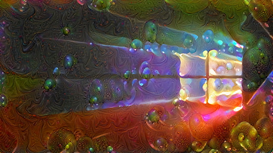 psychedelic, windows10, Wallpaper HD HD wallpaper