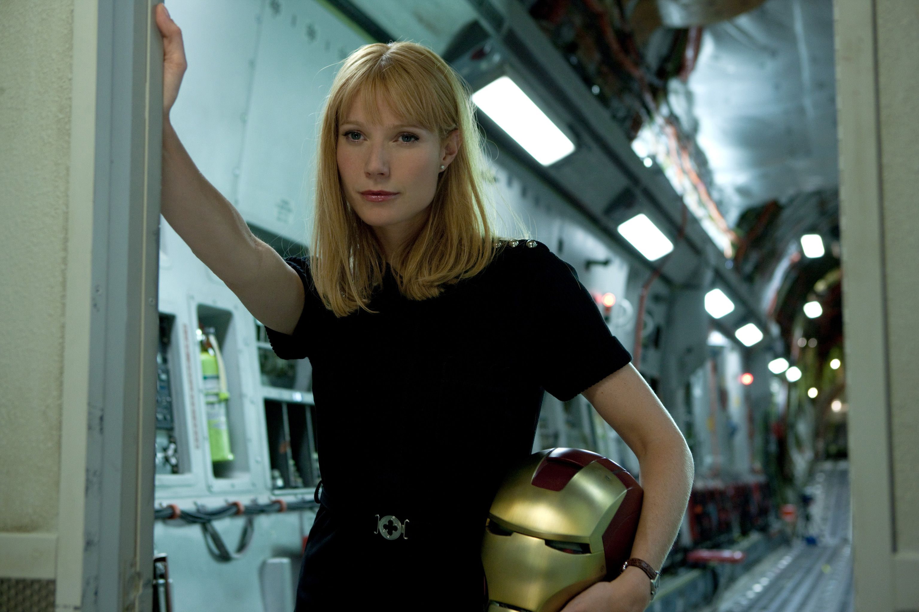Gwyneth Paltrow in a still from Iron Man 2