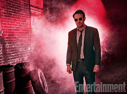 Matt Murdock, Daredevil, Devil of hell's kitchen, Defenders, Charlie Cox, Sfondo HD HD wallpaper
