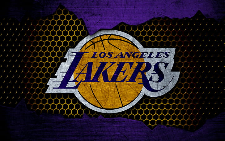 Basquete, Los Angeles Lakers, Logotipo, NBA, HD papel de parede