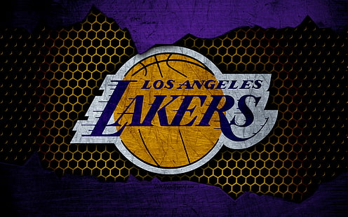 Basketbol, ​​Los Angeles Lakers, Logo, NBA, HD masaüstü duvar kağıdı HD wallpaper