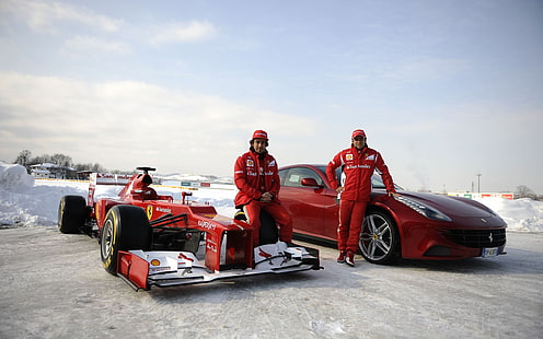 Ferrari, Fernando Alonso, Formula 1, Sfondo HD HD wallpaper
