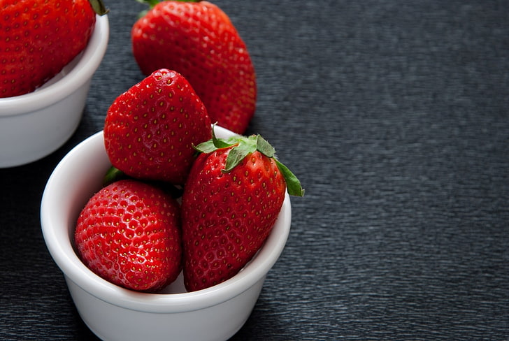 Erdbeeren, Erdbeeren, Beeren, reif, HD-Hintergrundbild