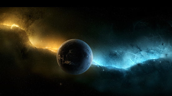 espacio, galaxia, naturaleza, planeta, HD-Hintergrundbild HD wallpaper