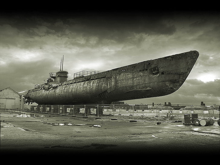 U-båt, fordon, militär, HD tapet