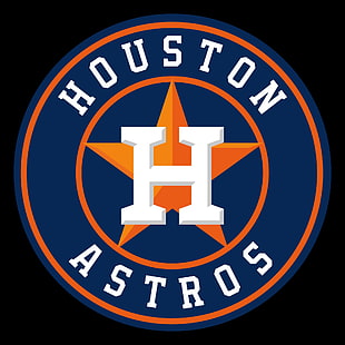 휴스턴 애스트로스, 메이저 리그 야구, 로고, HD 배경 화면 HD wallpaper