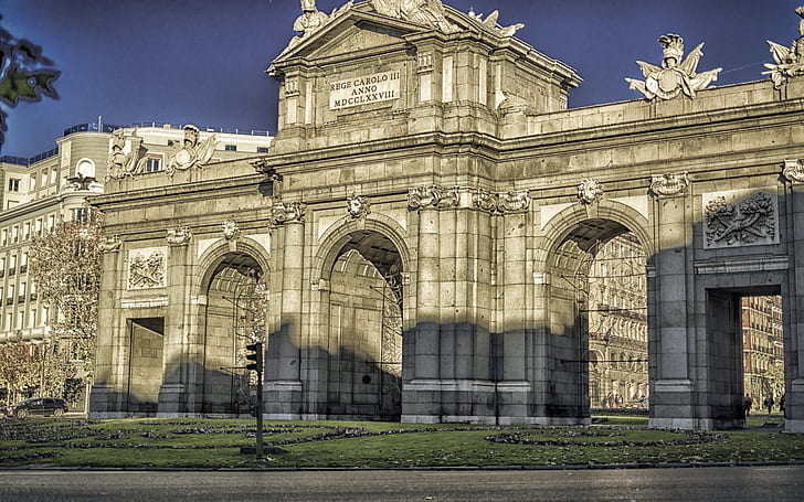 Monuments, Puerta de Alcalá, HD wallpaper