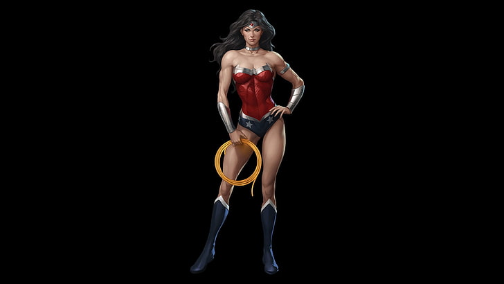 Tapety cyfrowe Wonder Woman, Artgerm, Wonder Woman, DC Comics, Tapety HD