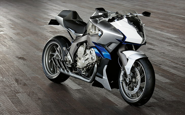BMW Motorrad Concept, Conceito, Motorrad, HD papel de parede