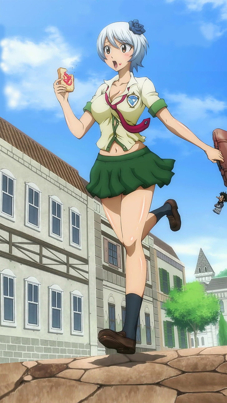 Fairy Tail, Yukino Aguria, Schulmädchen, Anime Girls, Anime, HD-Hintergrundbild, Handy-Hintergrundbild