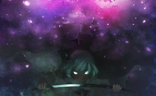 Touhou, Konpaku Youmu, Anime, Saigyouji Yuyuko, Anime Mädchen, HD-Hintergrundbild HD wallpaper