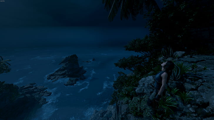 noite, Lara Croft, Shadow of the Tomb Raider, HD papel de parede